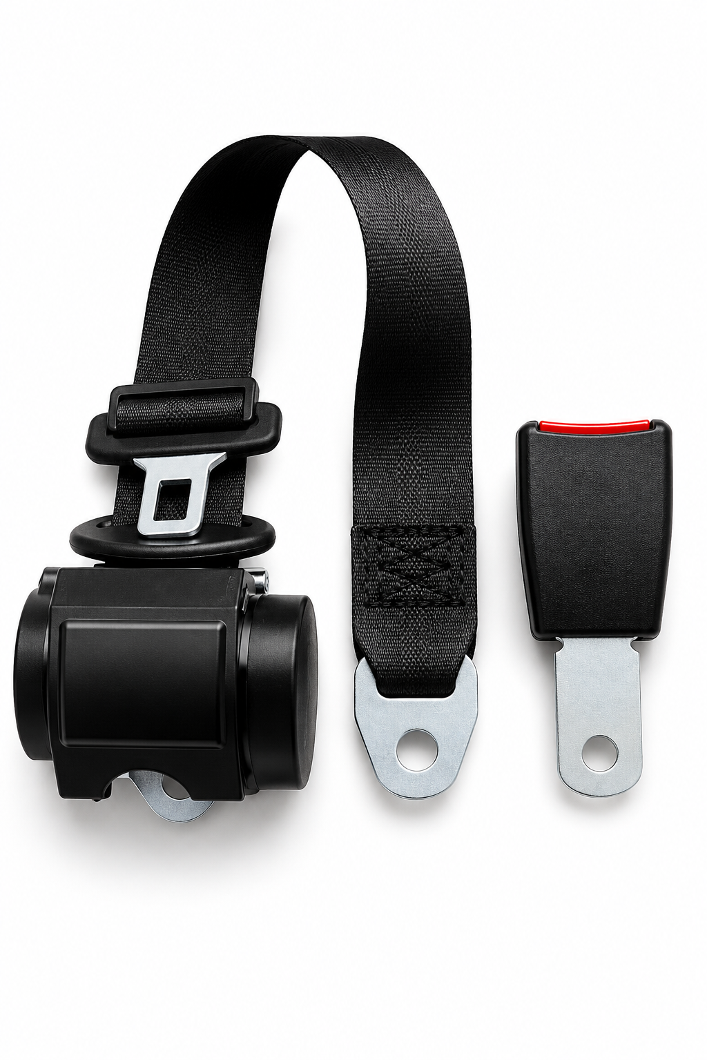 3-point automatic retractable seat belt with ELR retractor for commercial vehicles
