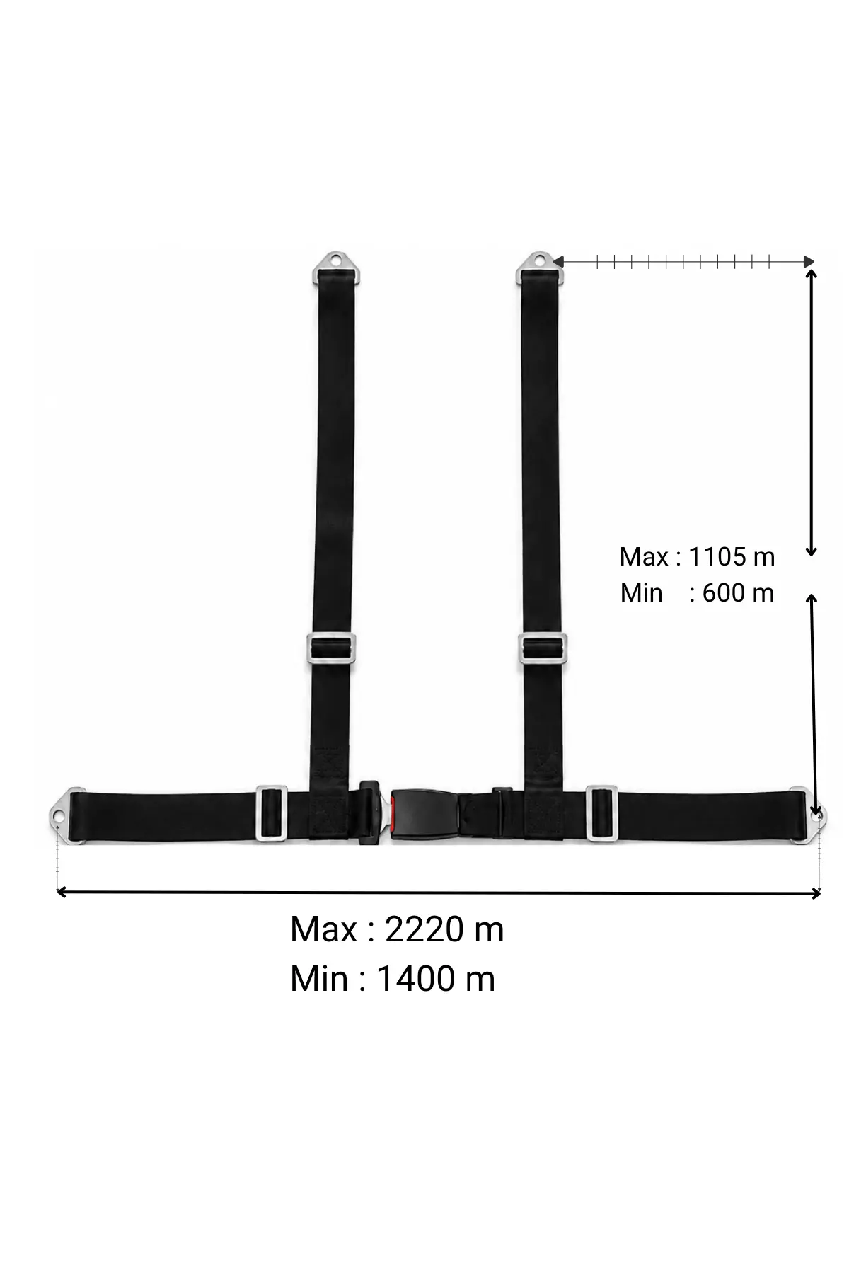 Guventak Safety Belts Engineering & Dimensions