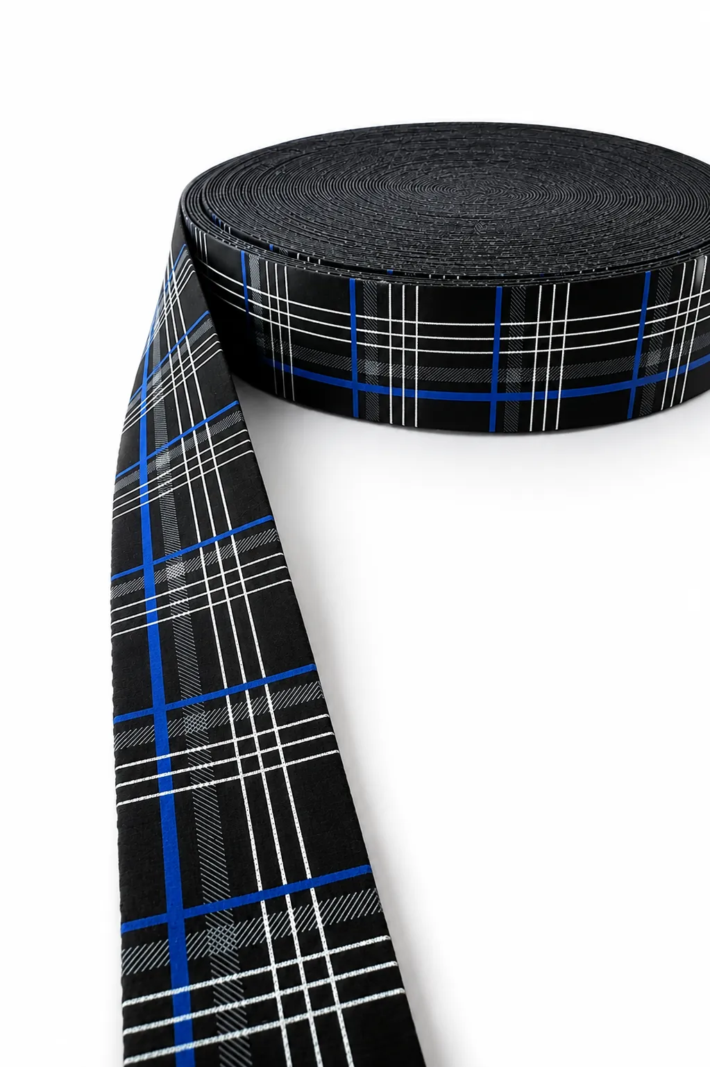 Seat Belt Webbing Straps & Color Chart Custom Patterned Striped Fabric